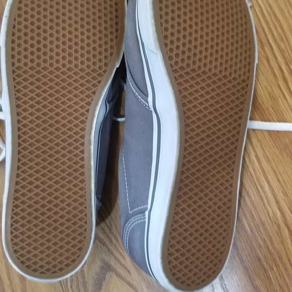 Vans Gray Canvas Sneakers - Picture 2 of 5